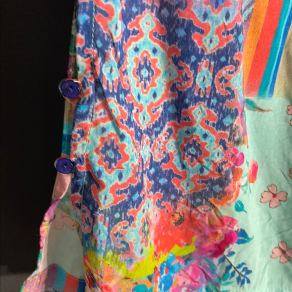 Tolani "scratchbook" garden pants. New with tags from Sundance! - Picture 3 of 7